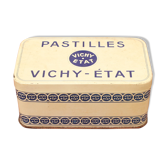 Box of metal gingham pellet
