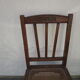 5 old canne chairs