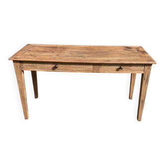 Antique farmhouse table, dining table, writing table