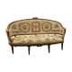 Sofa in walnut with basket shape from the Louis XVI period circa 1780