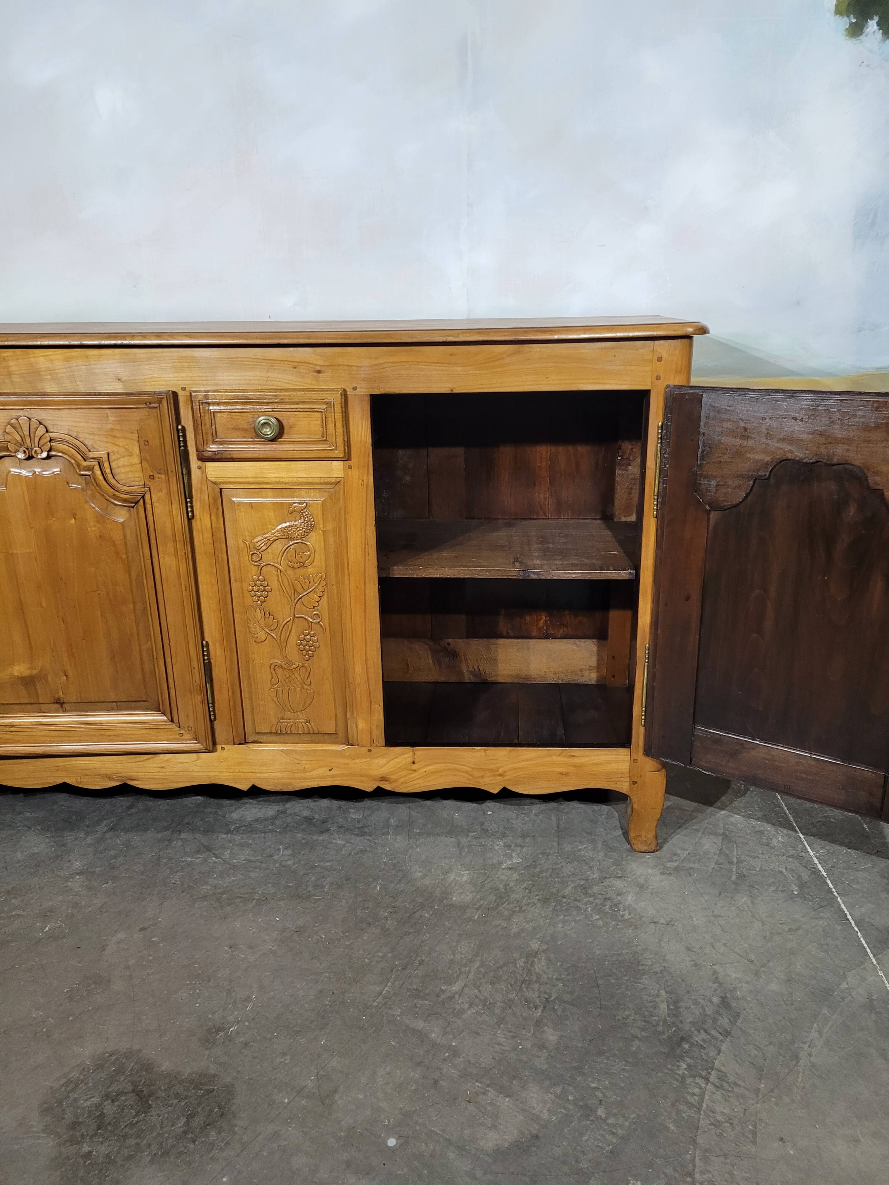 Blonde cherry sideboard