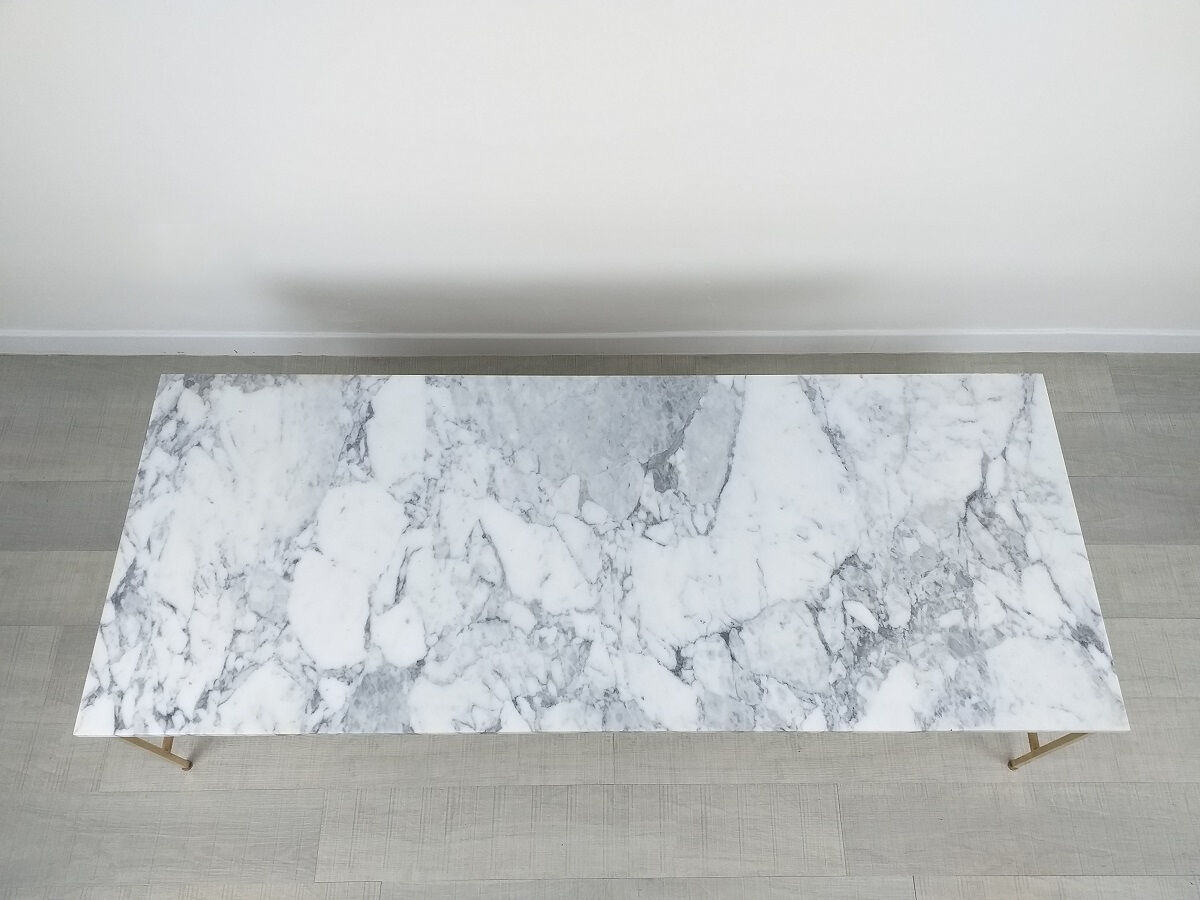 coffee table design Paul McCobb model 8715 marble 60