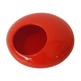 Red ceramic empty-pocket cut 1960s 1970s