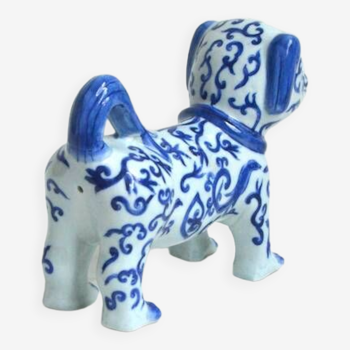 Asian porcelain dog