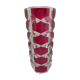 Glass art deco vase