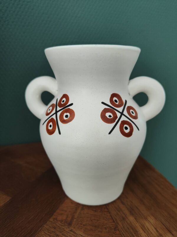 Pièce unique, Vase en céramique André Baud pour Vallauris, années 50-60