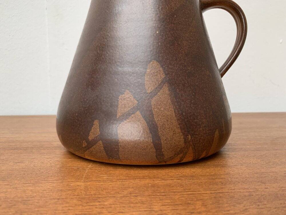 Large Vase Carafe of German Studio Pottery from the Mid-Century by Heinz Theo Dietz, 1960s