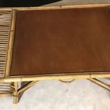 Rattan coffee table