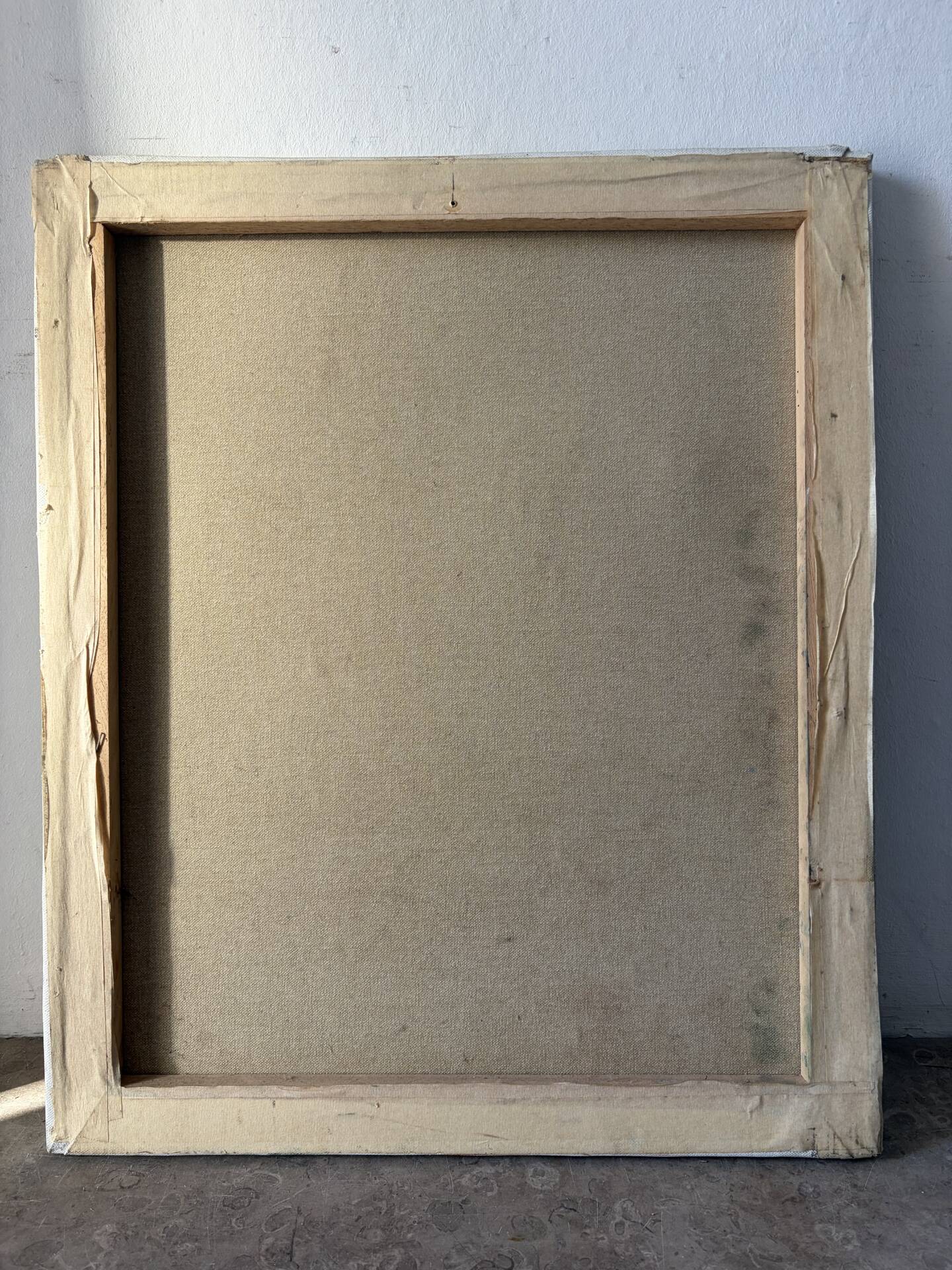 Les iris, huile au couteau signée
