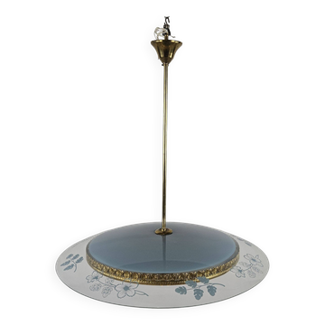 Lustre attribué à Pietro Chiesa pour Fontana Arte, années 1940