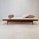 Teak Daybed with Hermes Cushions and Bolster, 1960s