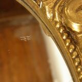 Golden mirror 70 x 40 cm