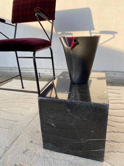 Vintage Elchinger ceramic vase