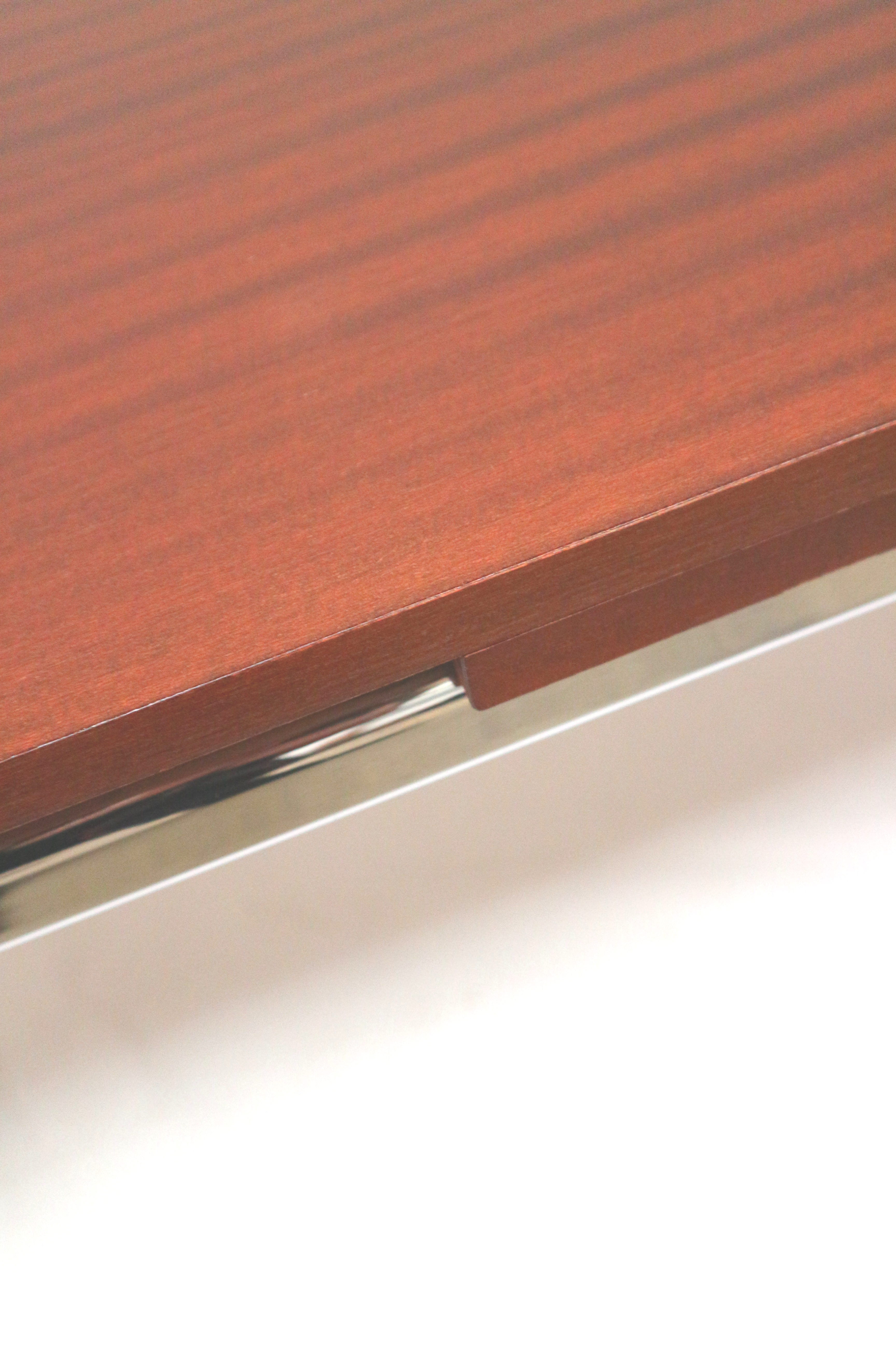 Vintage extendable dining table made in the 1970s