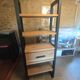 Design library / "Clifwood" shelf in solid oak & metal – Monsie