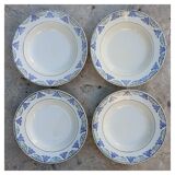 4 plates Hamage & Moulin des Loups