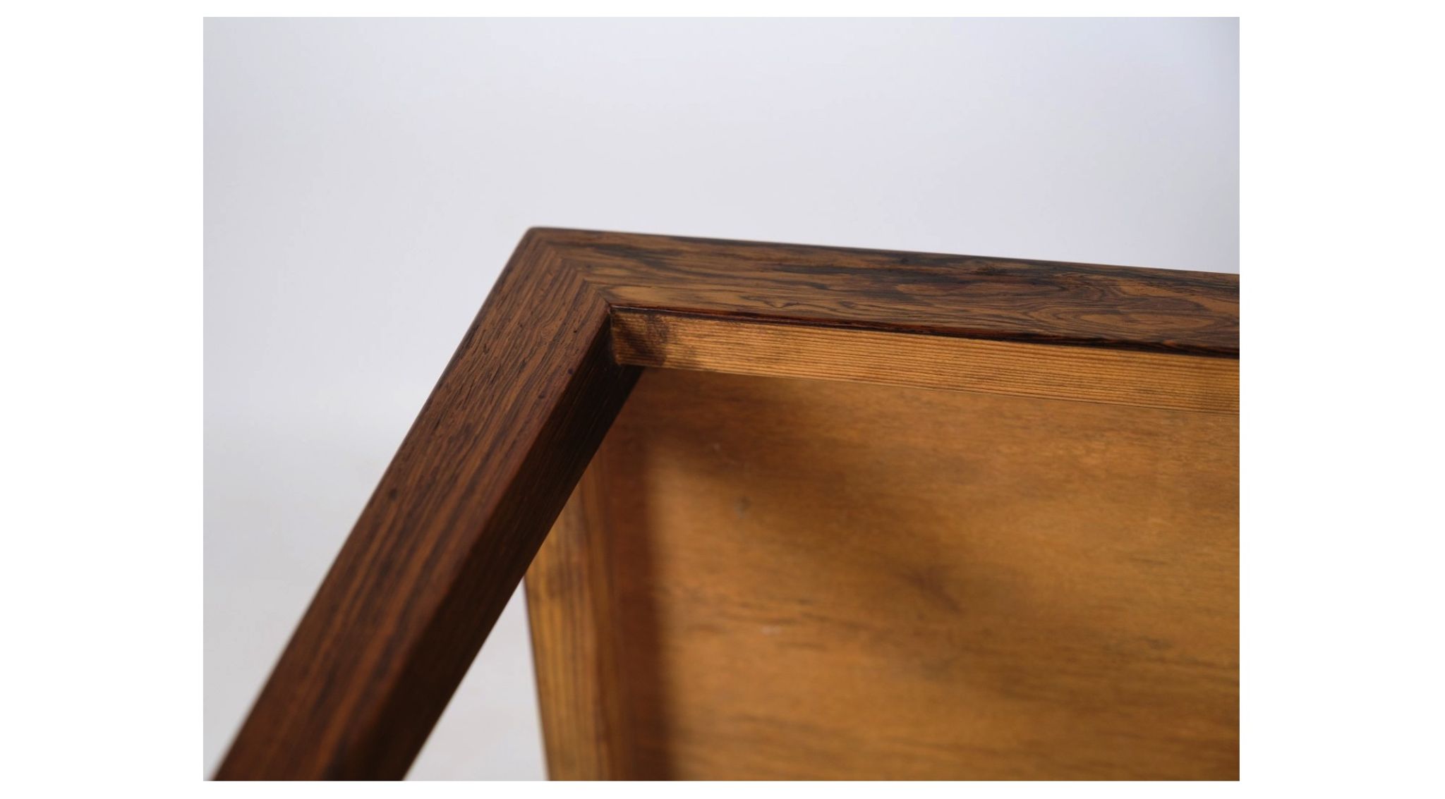 Table d’appoint en palissandre conçue par Severin Hansen de Haslev Furniture Factory