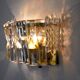 Kinkeldey wall lamp, 6 crystals, Germany, 1970