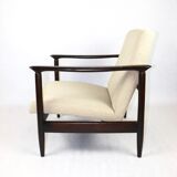 Beige Boucle GFM-142 Armchair by Edmund Homa, 1970s