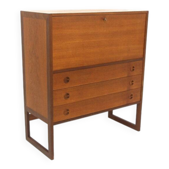 Scandinavian teak secretary "Varié", Arne Wahl-Iversen, Sweden, 1960
