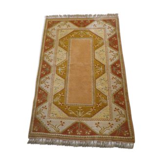 Tapis anatolien fait main de 1,67x1,15 m