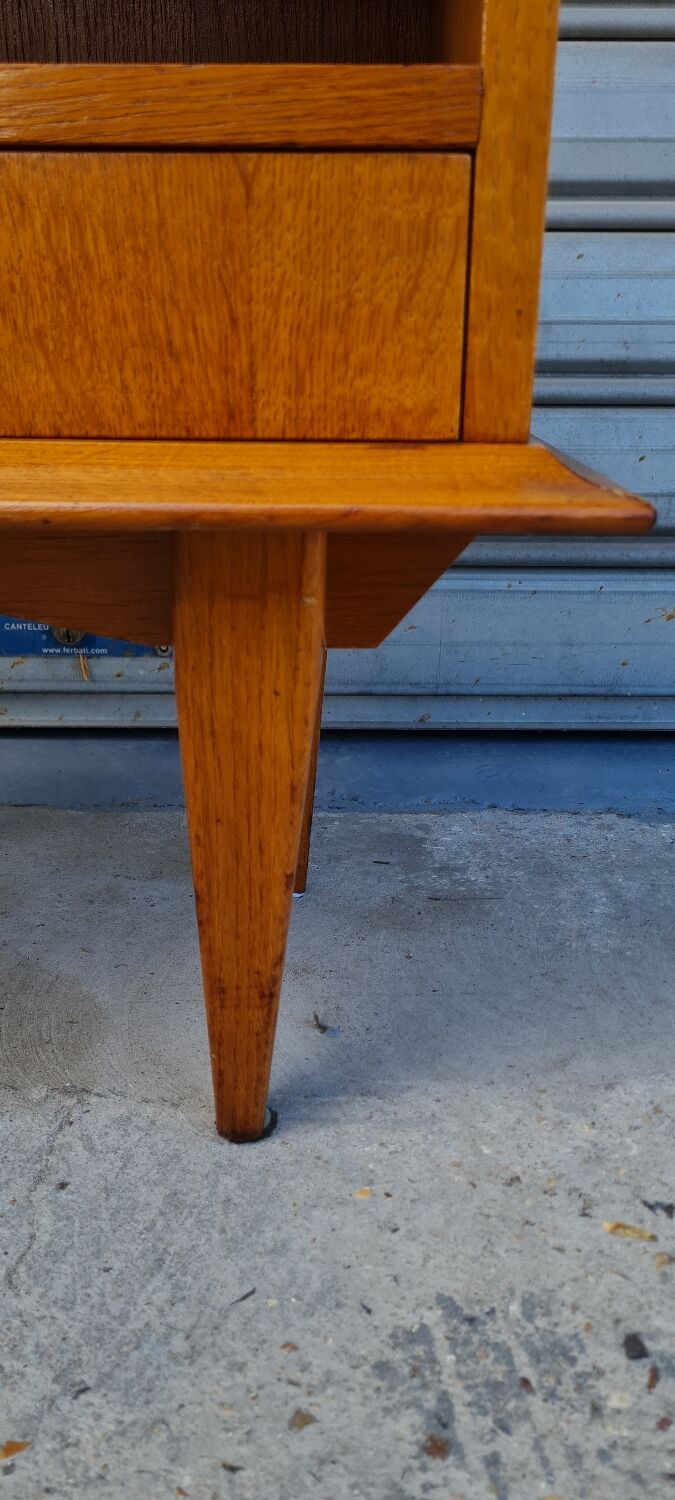 Vintage bedside compass foot