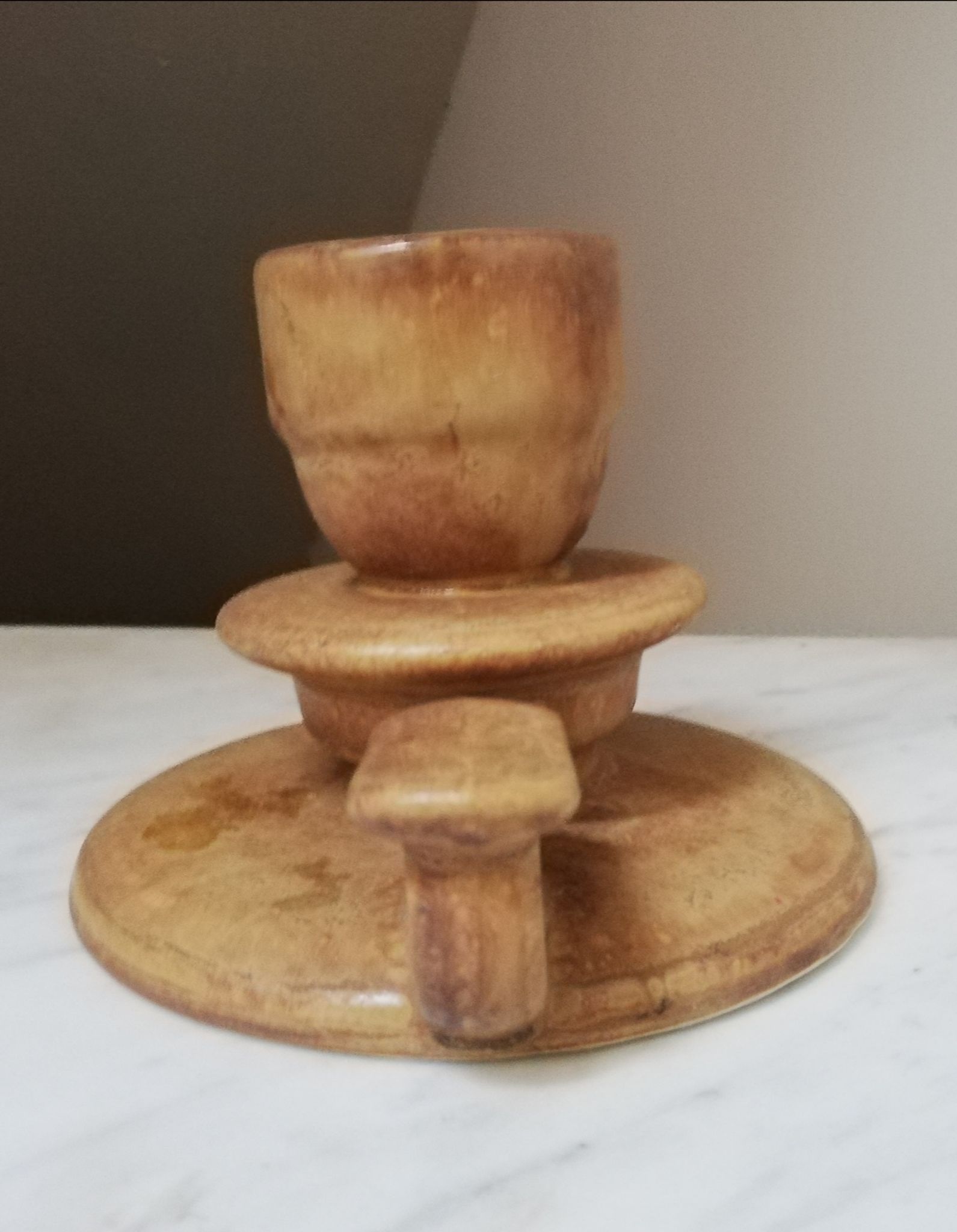 Sandstone hand candle holder
