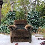 Italian postmodern lounge armchair by Saporiti, 1970