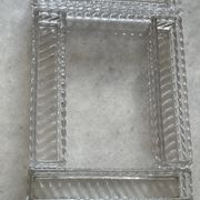 Baccarat runner or centerpiece.