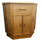 Corner rattan furniture