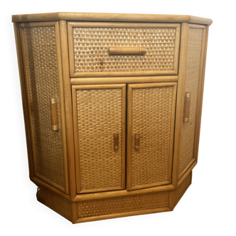 Corner rattan furniture