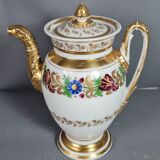 Coffee pourer porcelain old Paris era 1st Empire
