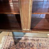 Directoire style library with two mahogany doors