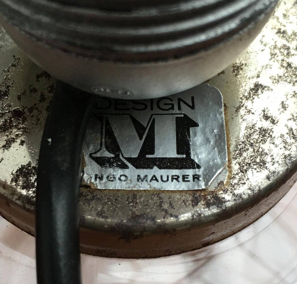 Mid-Century German table lamps ML 1 by Ingo Maurer for M Design, 1960s, set of 2