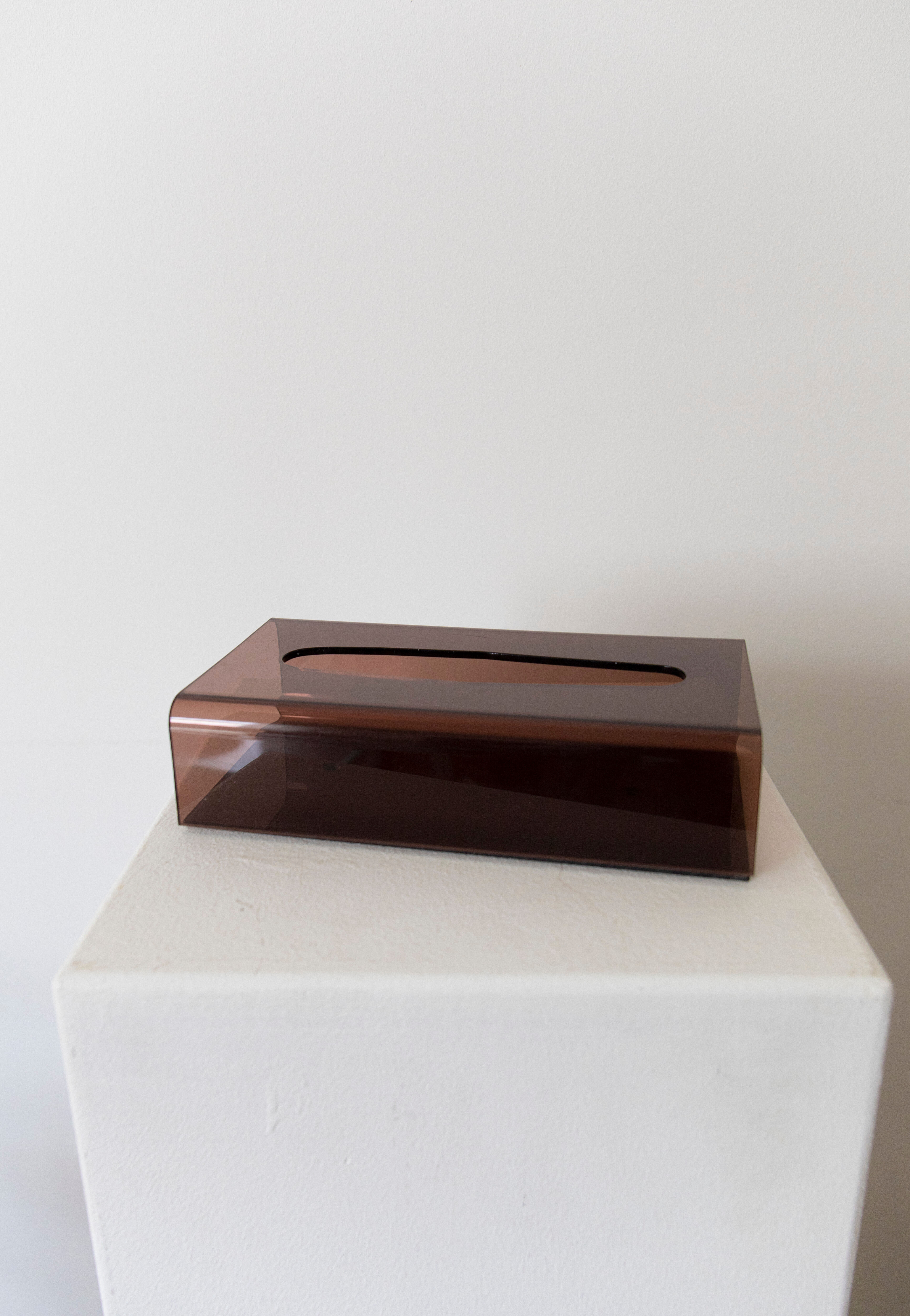 Plexiglas handkerchief dispenser