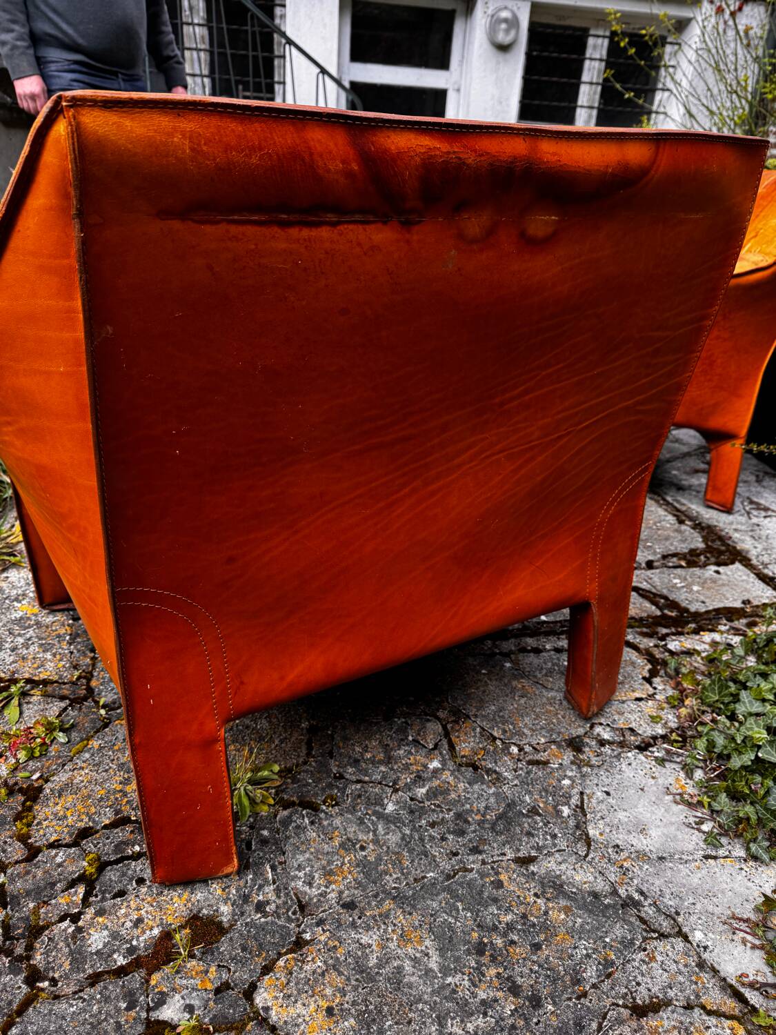 Canapé et fauteuil CAB415 de Mario Bellini pour Cassina