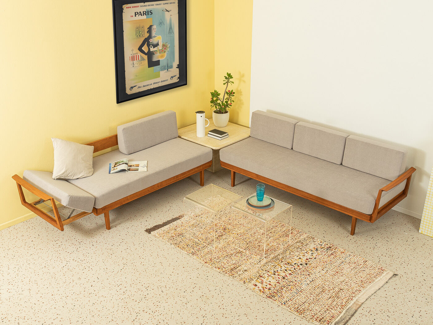 Corner sofa , Knoll Antimott