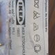 Tabourets, Ottoman Stockhom Ikea Rstinga swivels, removable Made in Poland