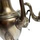 Set of three silver-plated tripod jugs, Empire, late 19th century