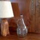Bouteille en verre moulé vintage 1,75cl
