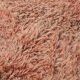 Peach Vintage Moroccan Rug 203 x 331 cm, Berber Shag Rug, Handmade Boho Rug