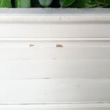 Woodwork 89x172cm painted 3 panels, 19th