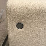 Artifort Series 691 chairs in white wool
