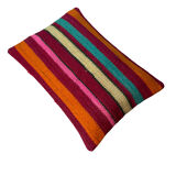 Vintage turkish kilim cushion cover, 30 x 50 cm