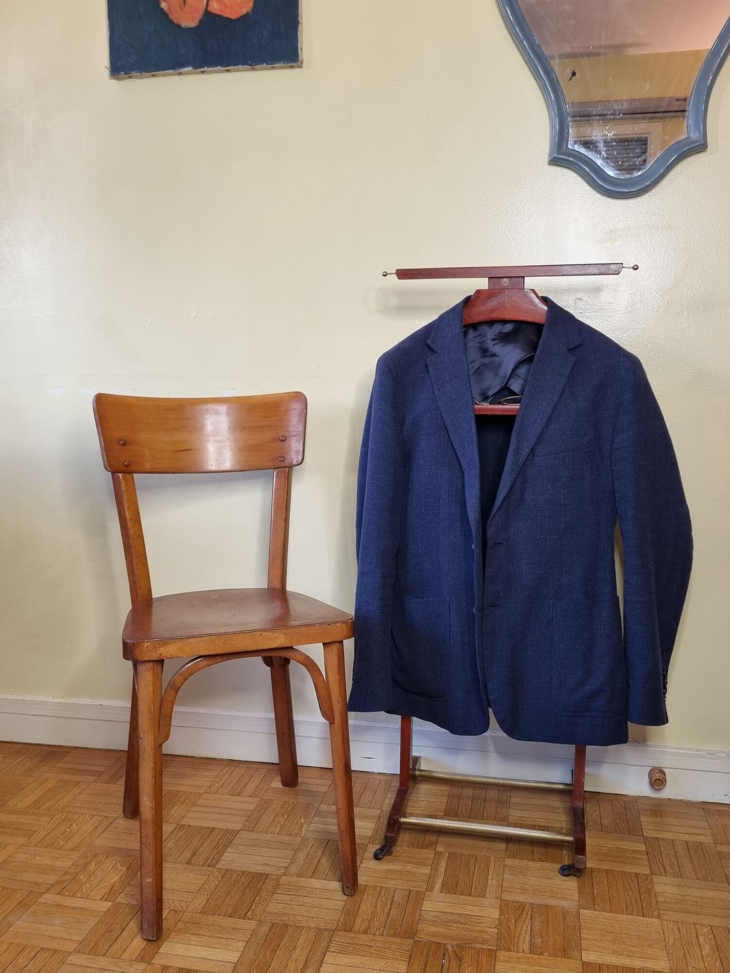 Valet de nuit Fratelli Reguitti, wooden, 50s