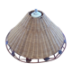 Rattan hanging lamp