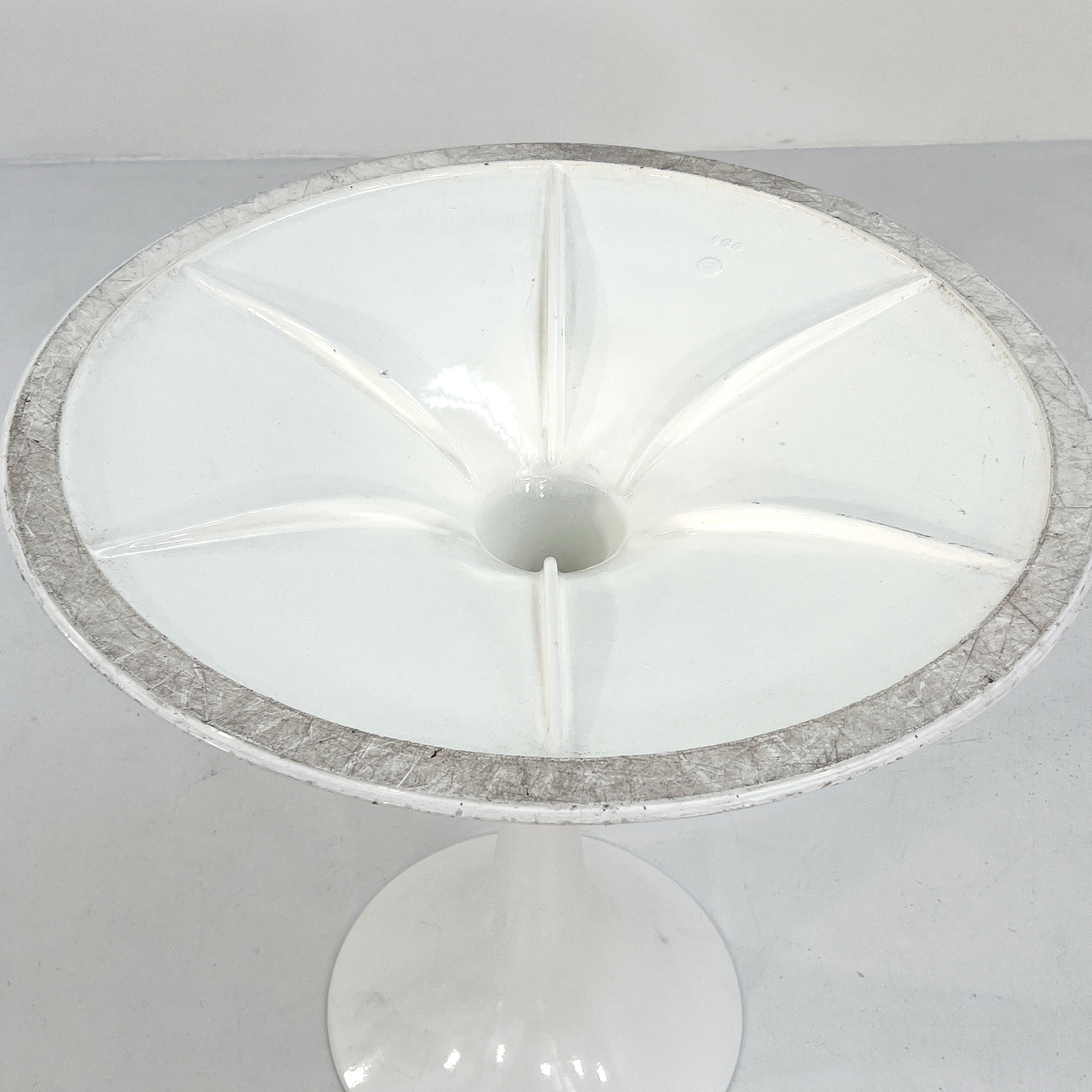 Marble table 120 cm Tulip by Eero Saarinen edited by Knoll, 1970s