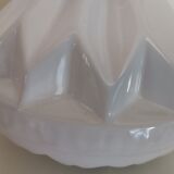 Vintage white ceramic vase