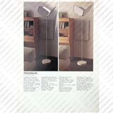Trifoglio floor lamp by Piero De Longhi for Ibis, 1970s.