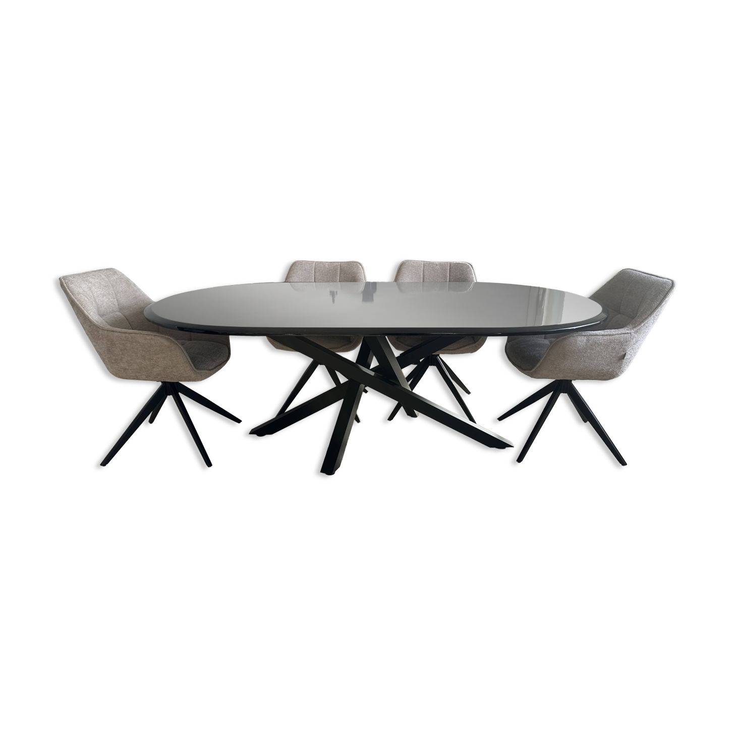 Carbon fiber dining table